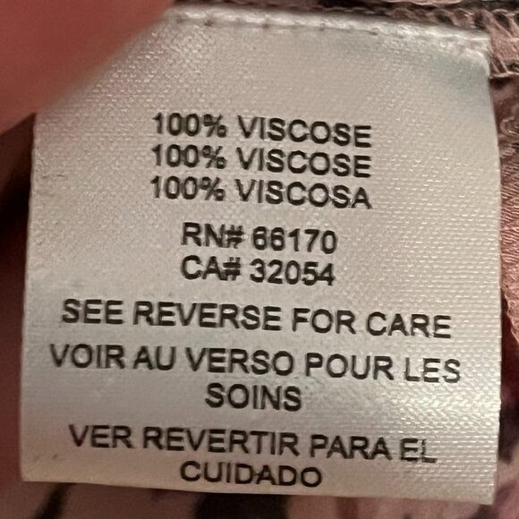 Dhruv Kapoor pink floral button up blouse size medium feminine romantic workwear - Picture 9 of 9